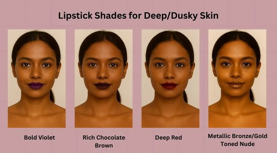 Lipstick Shades for Deep_Dusky Skin