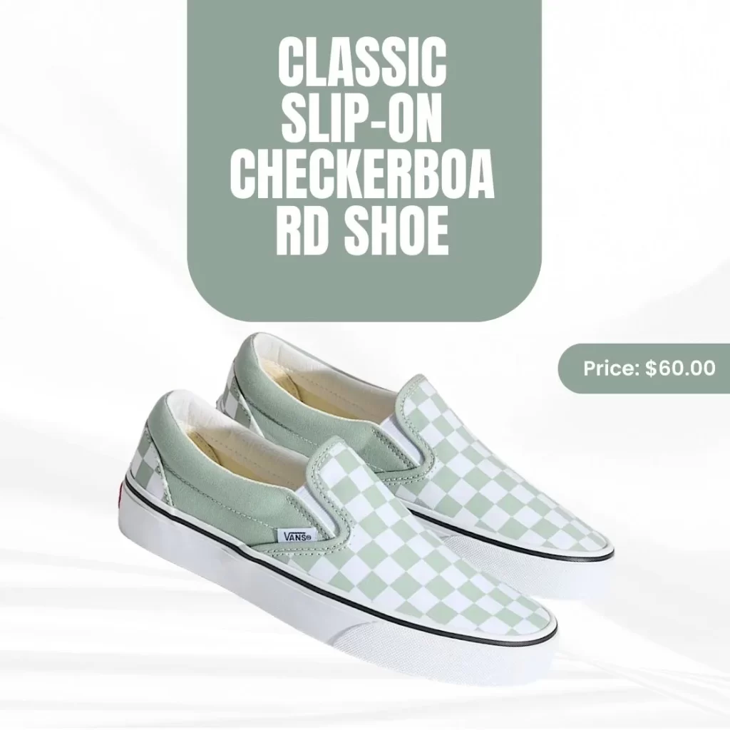 Classic Slip-On Checkerboard Shoe