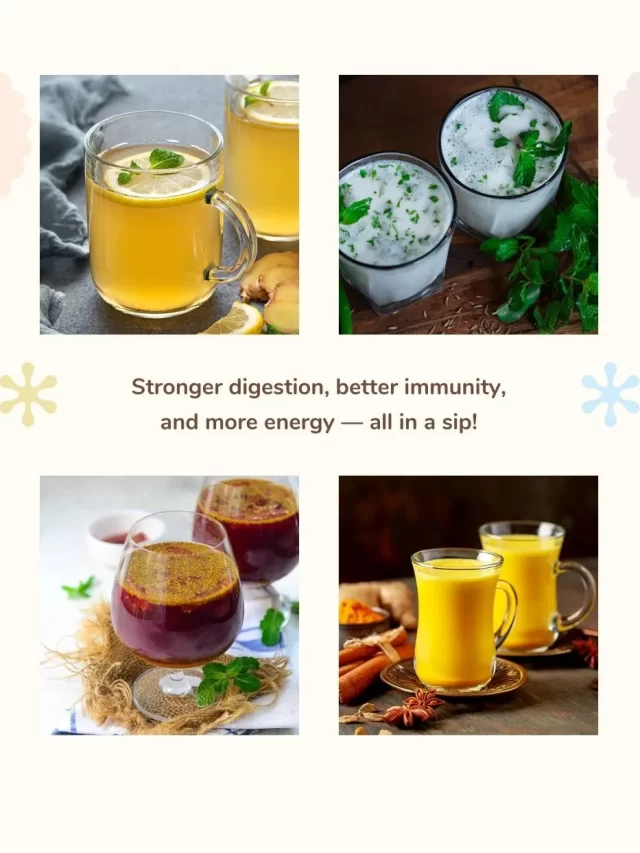 9 Gut-Friendly Drinks For a Happier You