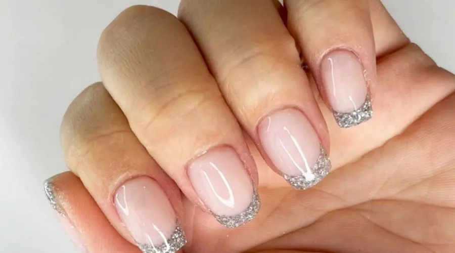 Glitter French Tip