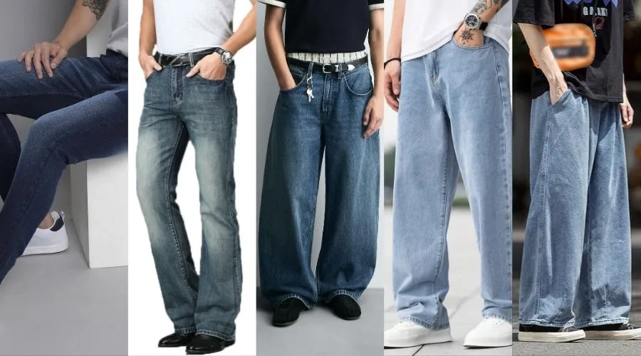 5 Essential Fits of Men's Jeans