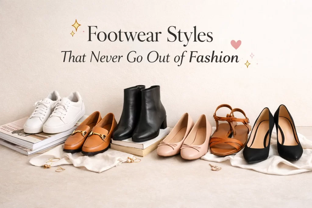 Footwear styles that never go out of fashion