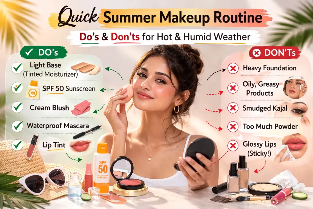 Summer makeup tips and tricks