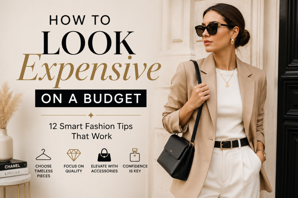 How to look expensive on a budget