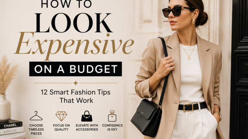 How to look expensive on a budget