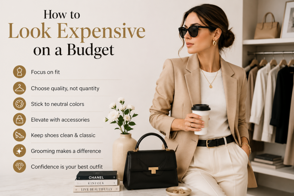 Look expensive on a budget tips