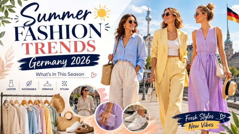 Summer Fashion Trends Germany 2026